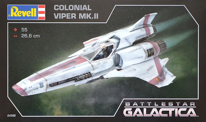Colonial Viper MK.II, 1:32 scale Revell - Sci-Fi & RealSpace Kits 